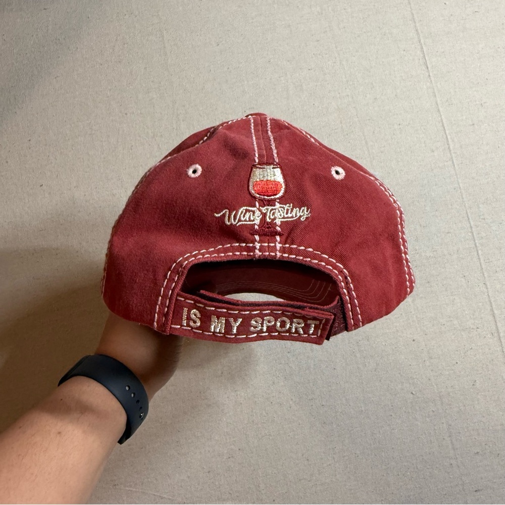 4350 District Burgundy‎ Wine Sport Hat - Picture 4 of 8